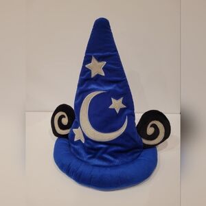 Authentic Disney Parks Mickey Fantasia Hat Sorcerer Wizard Blue Adult